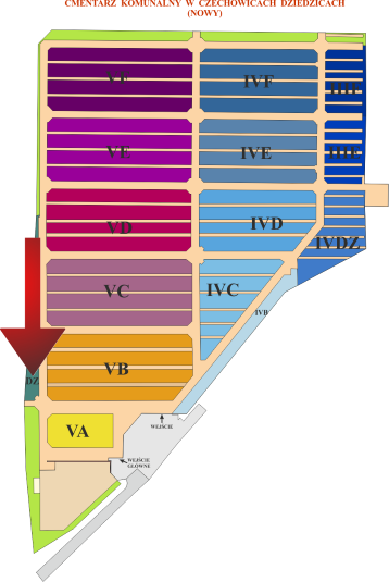 Brak mapy sektorowej