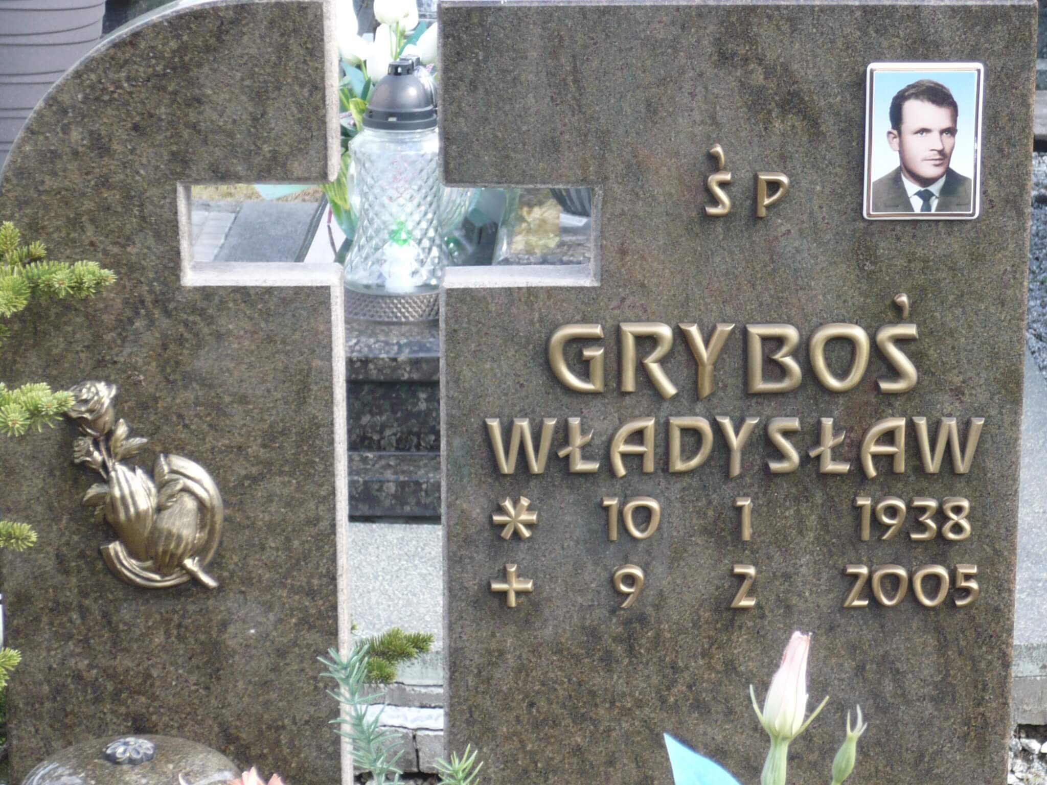 Władysław Gryboś 1938 Czechowice - Grobonet - Wyszukiwarka osób pochowanych