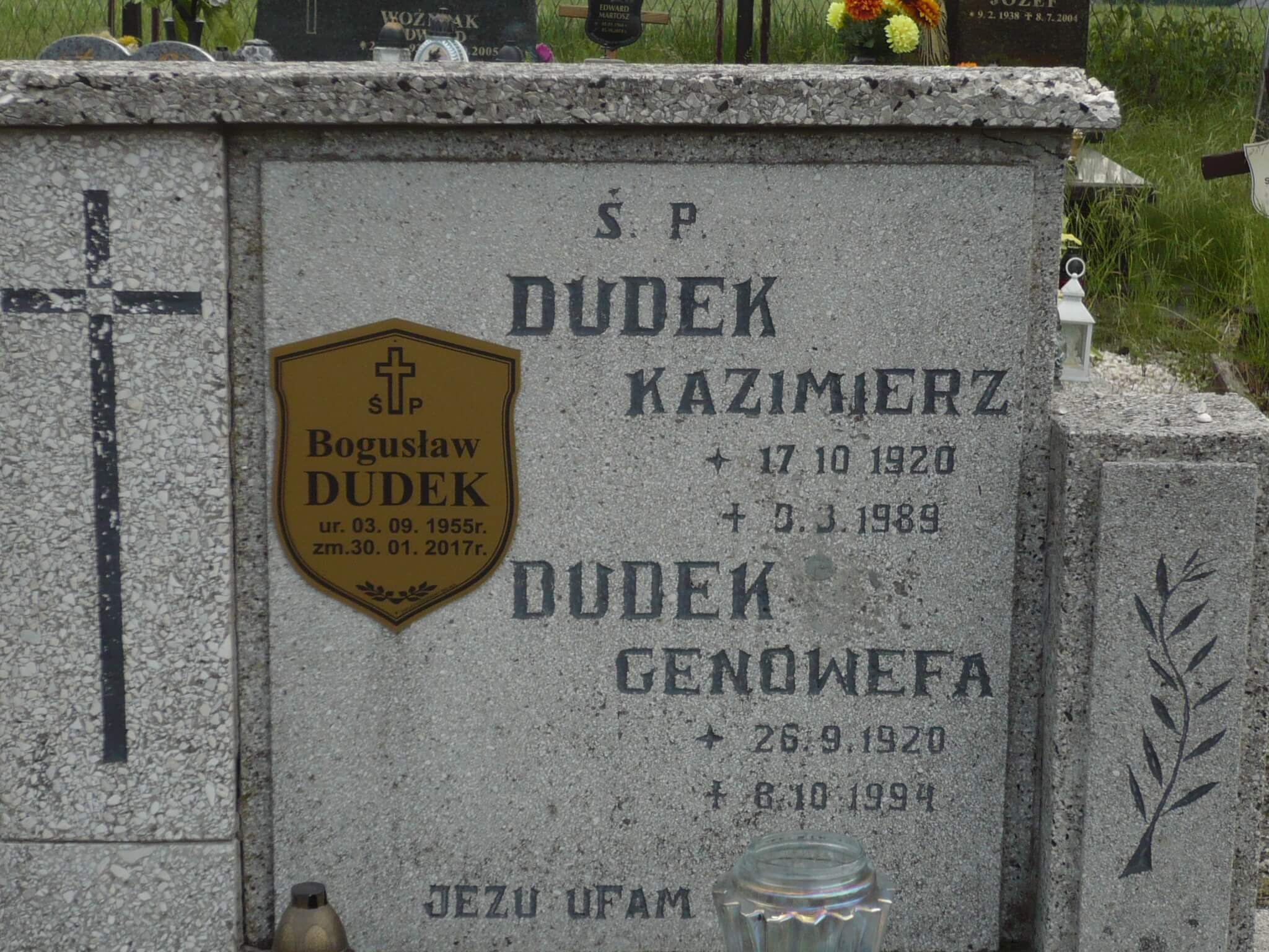 Grób Kazimierz Dudek