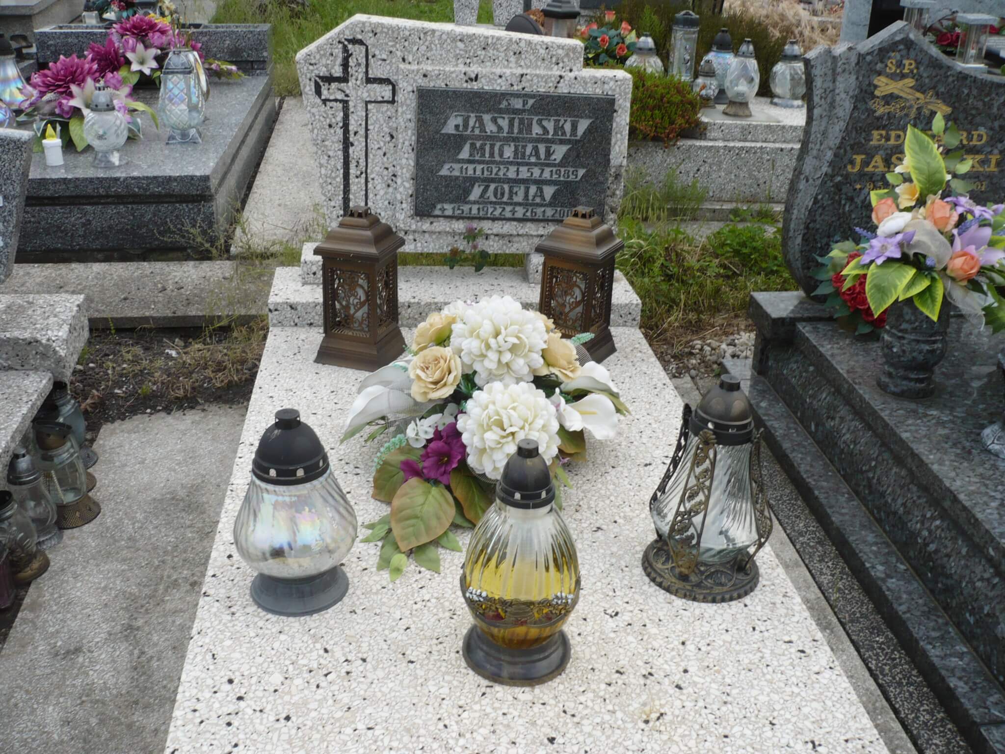 Grób Michał Jasiński