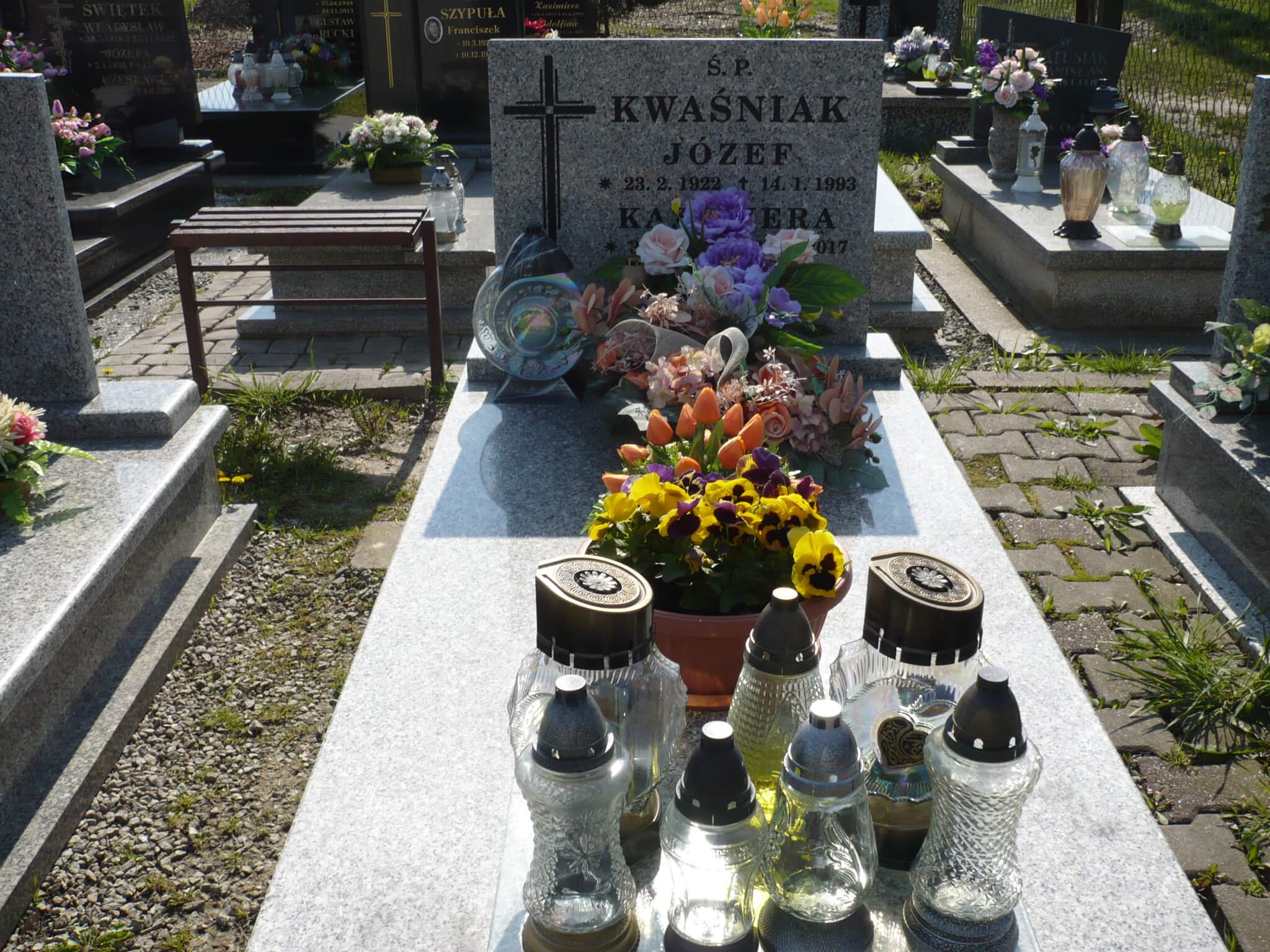 Grób Kazimiera  Kwaśniak