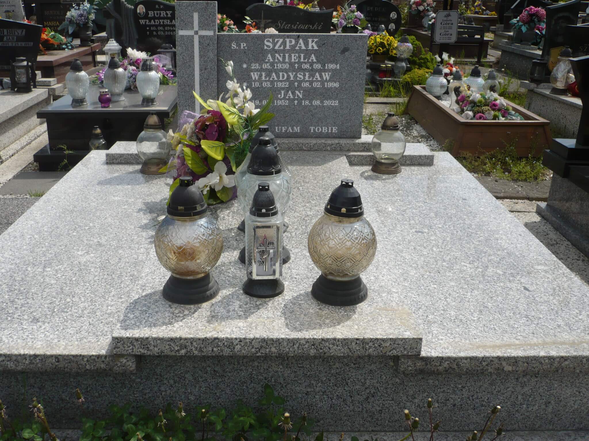 Jan Szpak 1952 Czechowice - Grobonet - Wyszukiwarka osób pochowanych