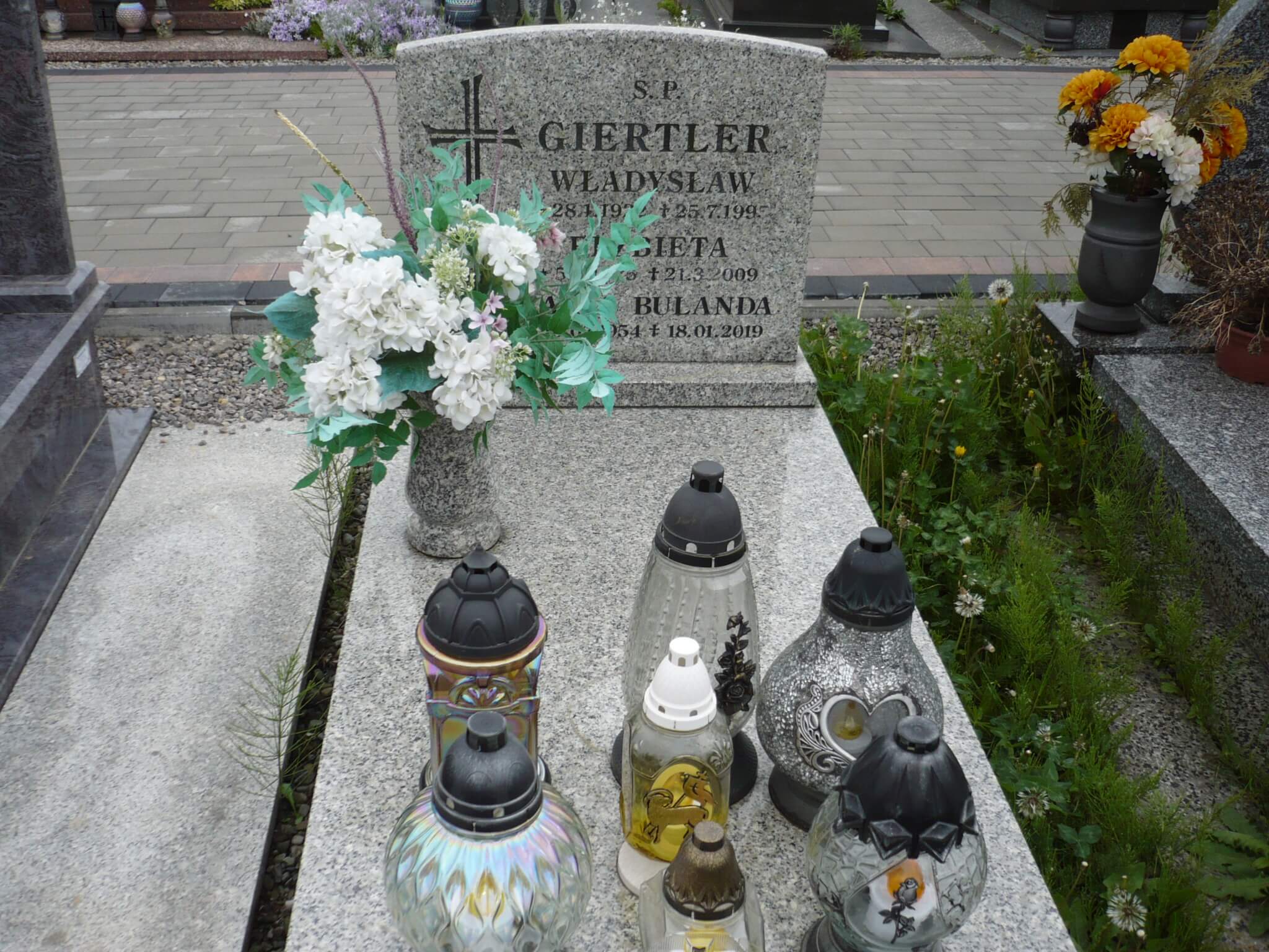 Grób Elżbieta Giertler