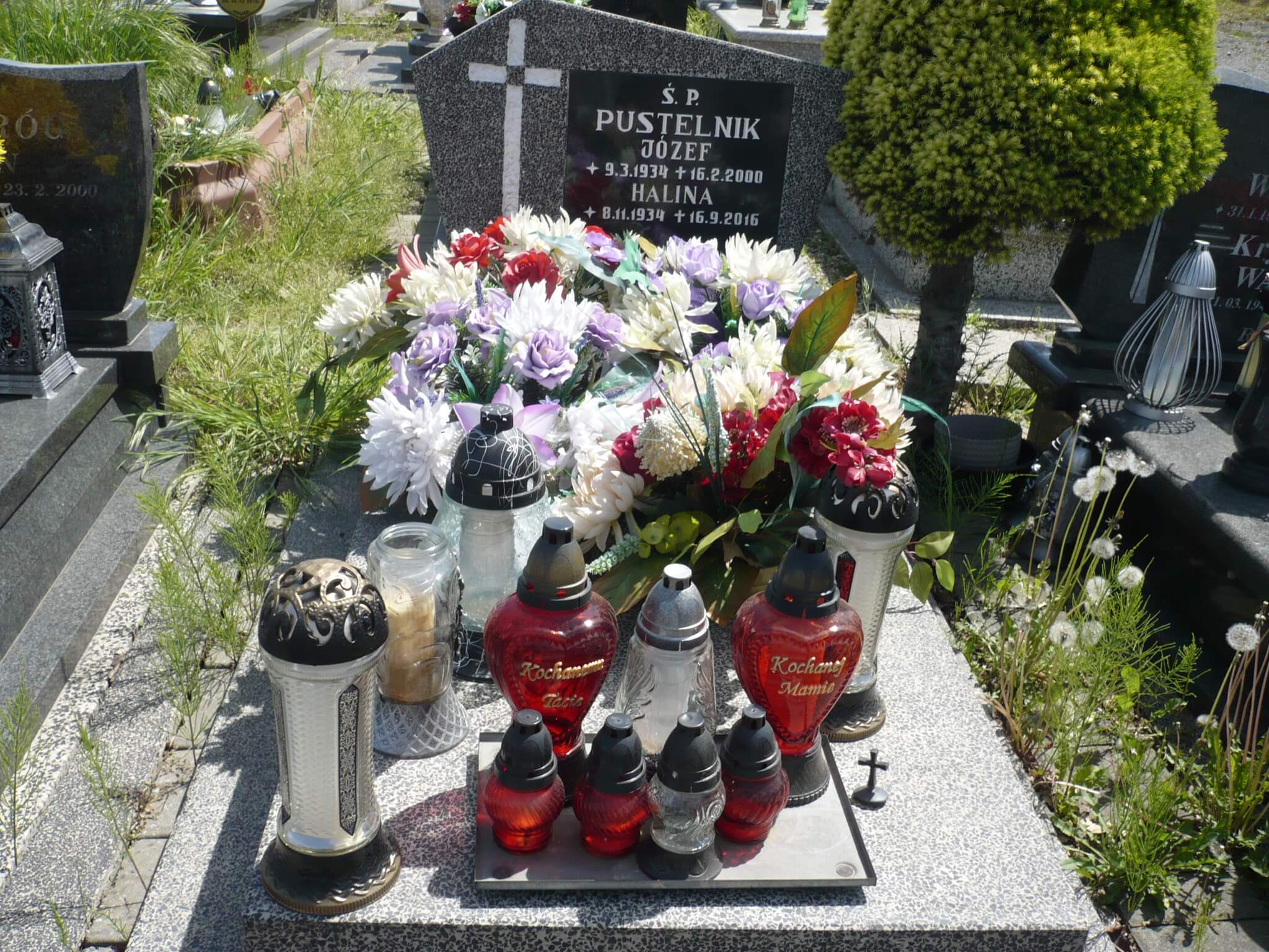 Grób Józef Pustelnik