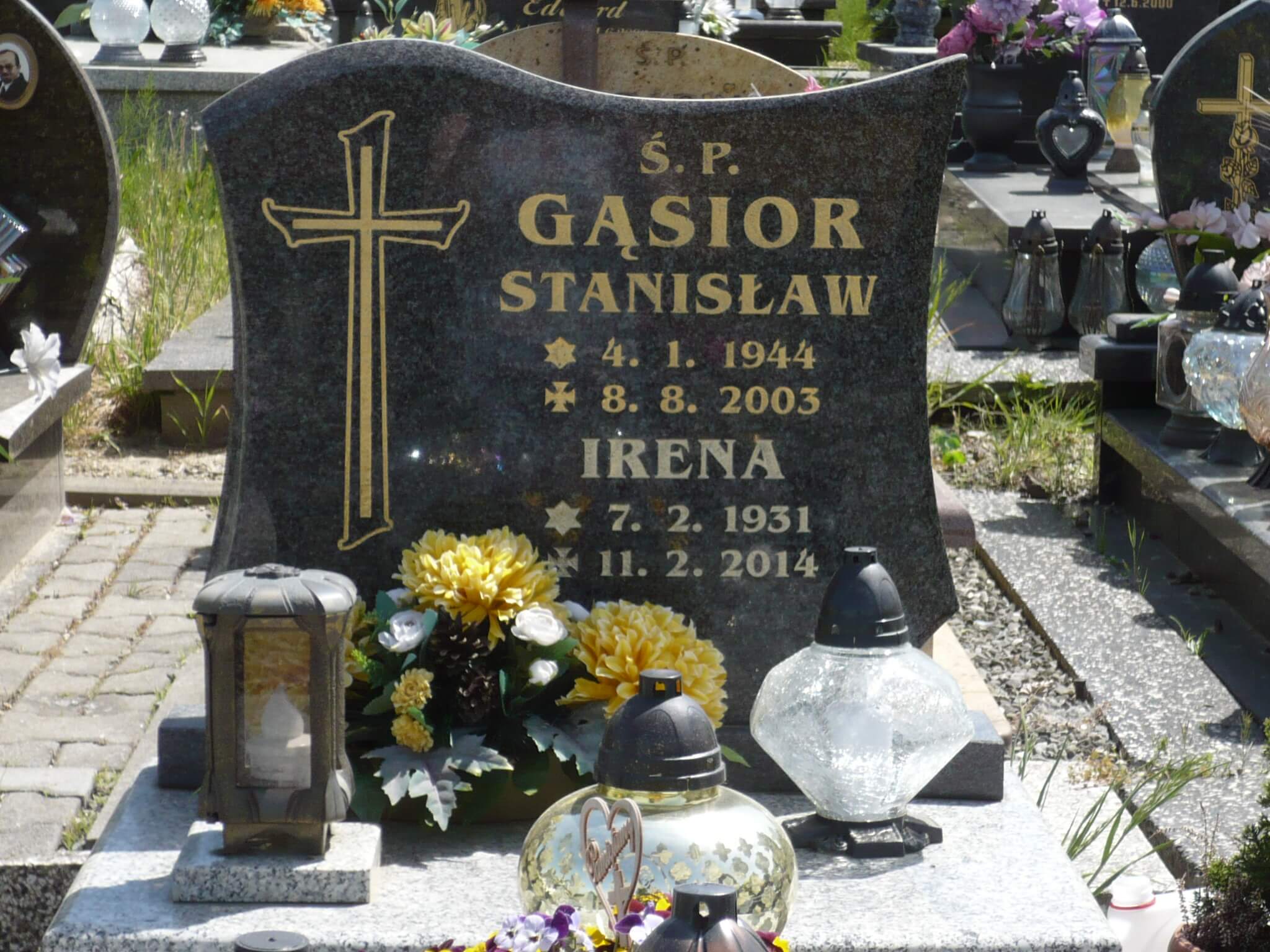 Stanisław Gąsior 1944 Czechowice - Grobonet - Wyszukiwarka osób pochowanych