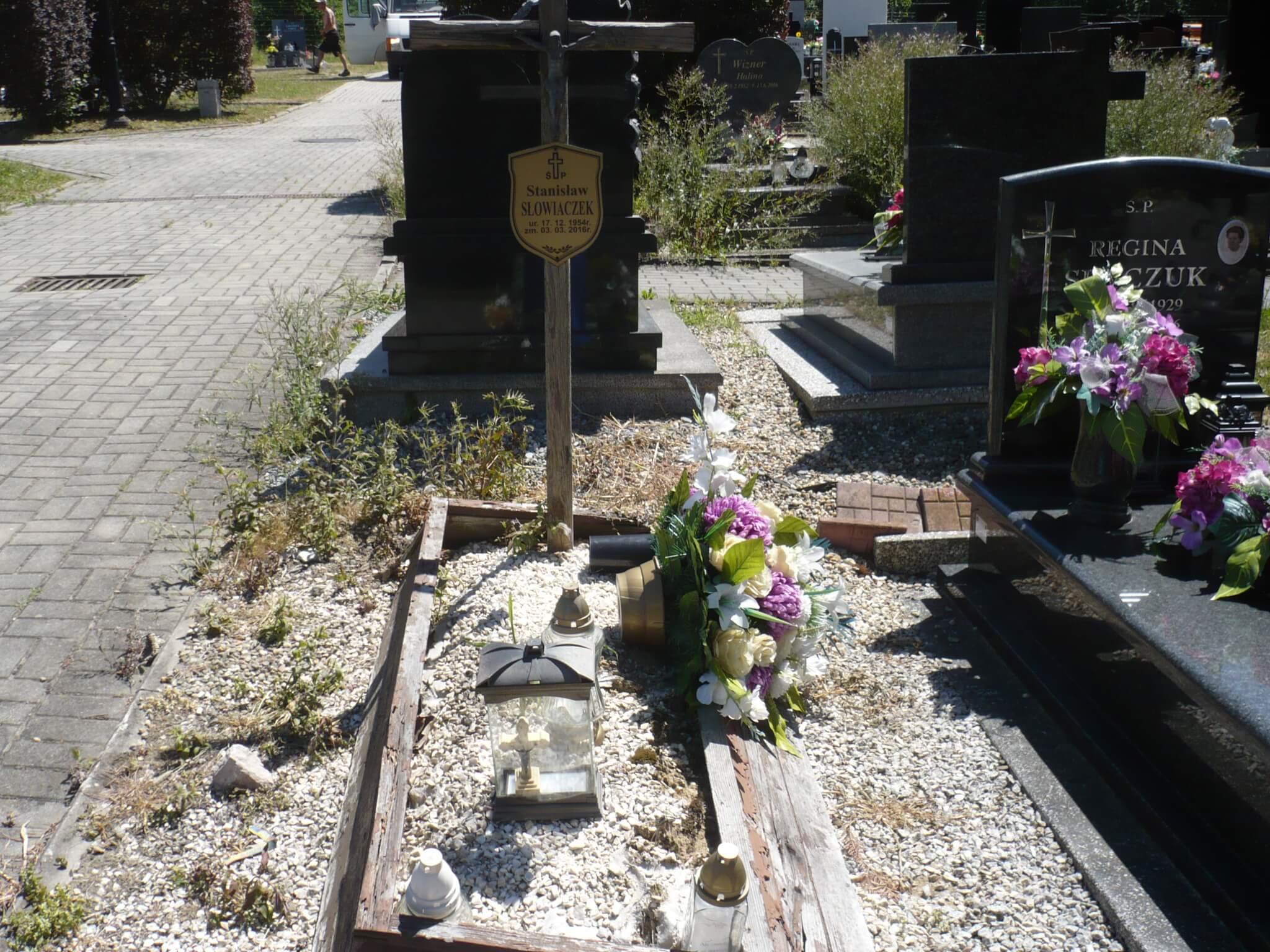 Grób Stanisław  Słowiaczek