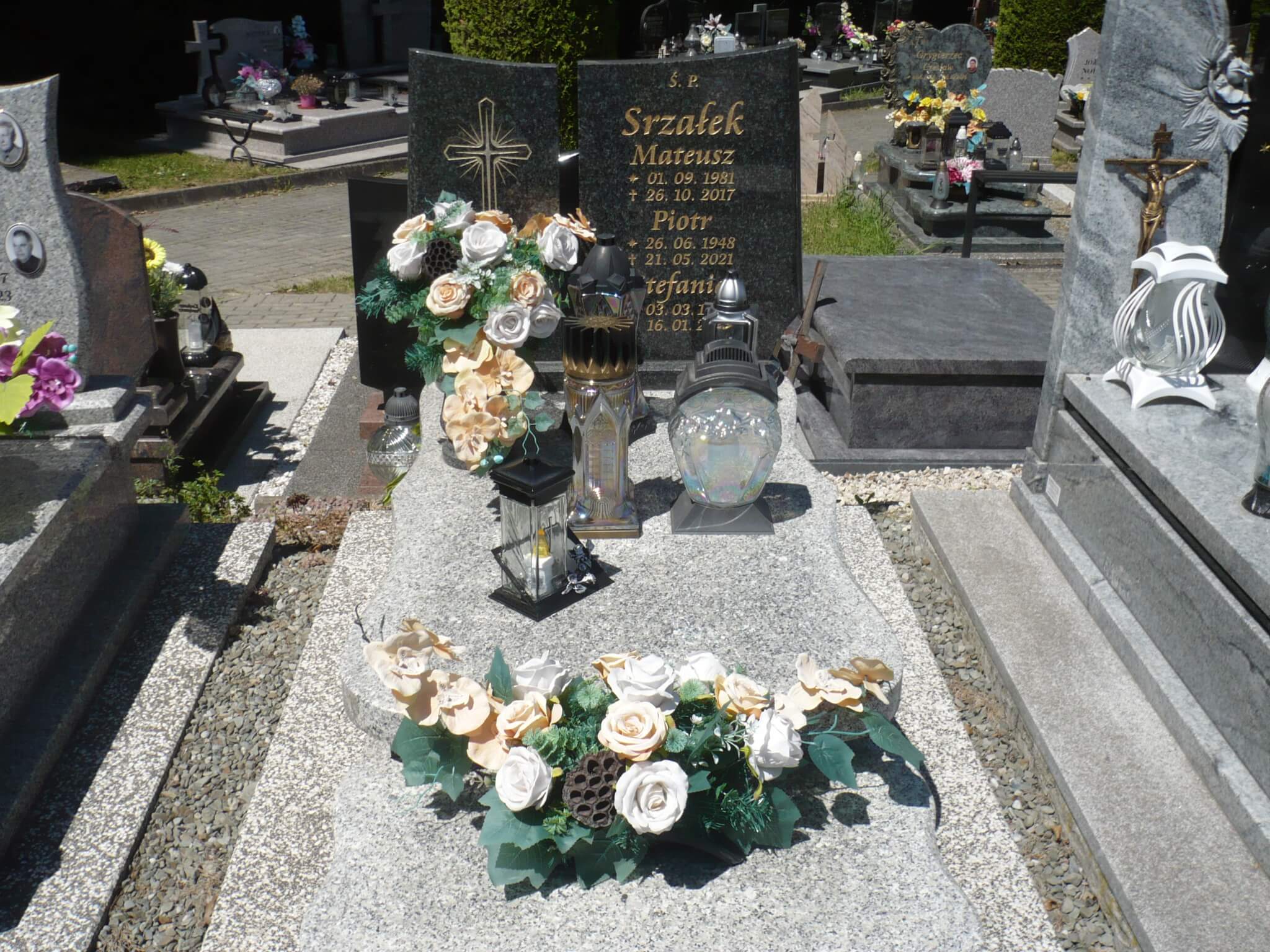 Grób Stefania Srzałek