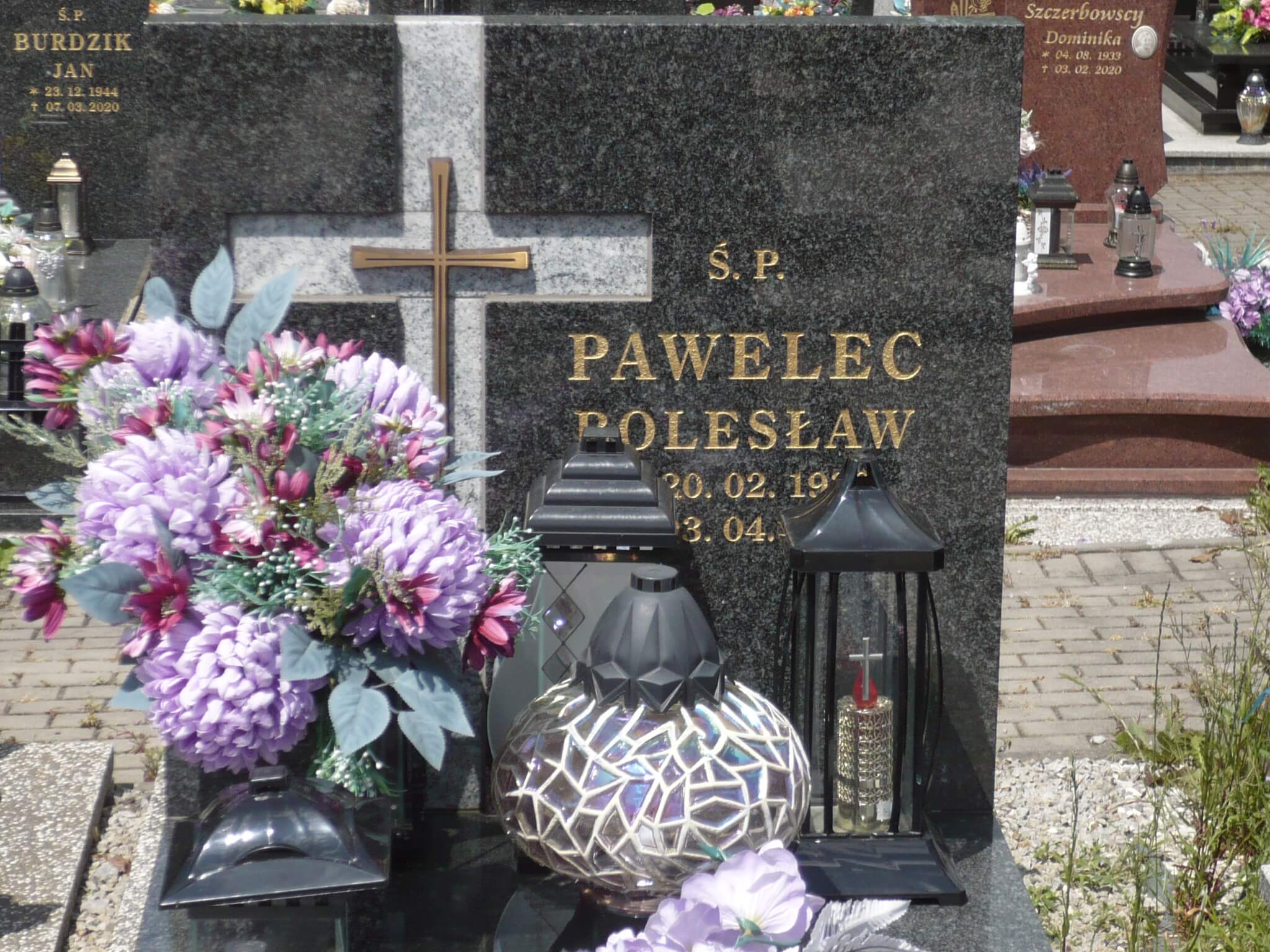 Grób Elżbieta Pawelec