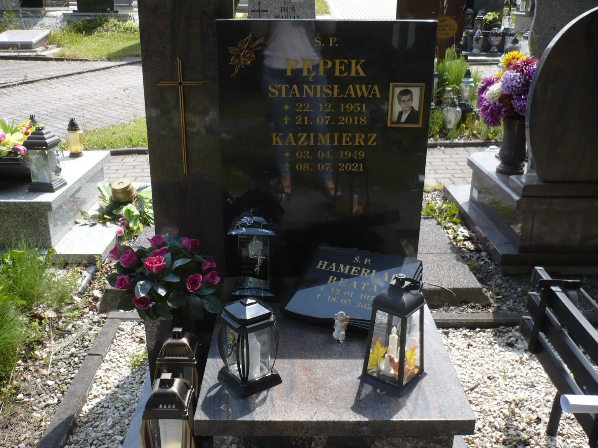 Grób Stanisława  Pępek