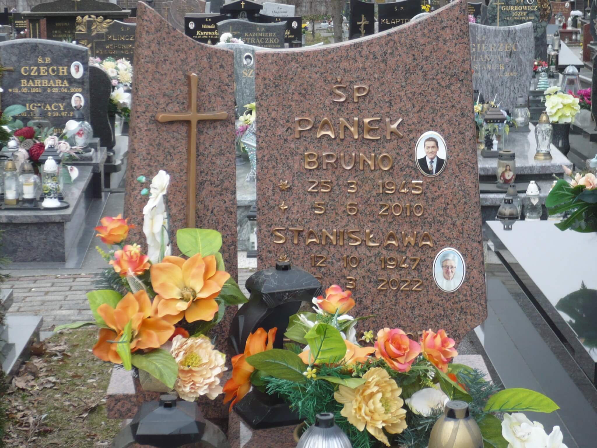 Grób Bruno Panek