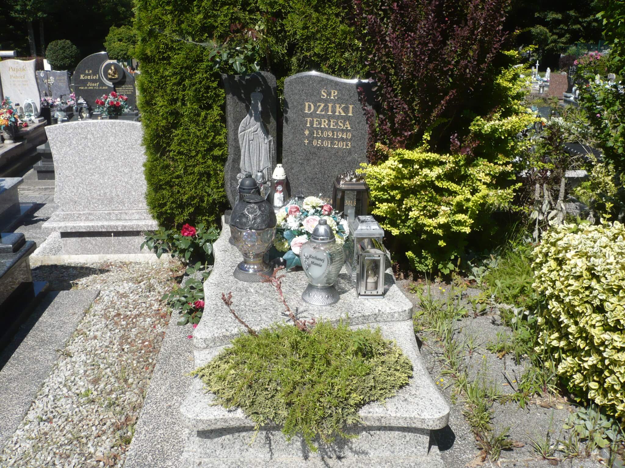 Teresa Dziki 1940 Czechowice - Grobonet - Wyszukiwarka osób pochowanych