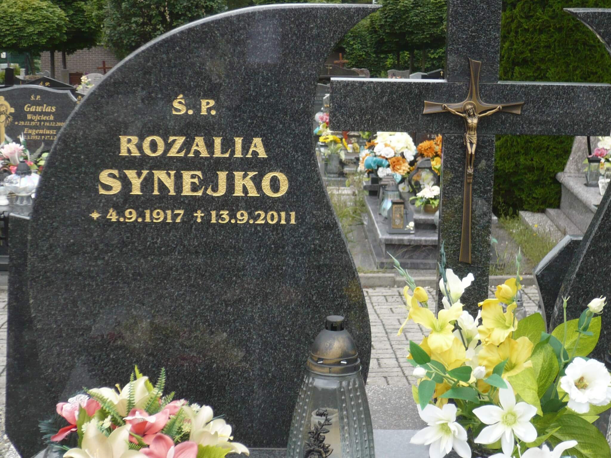 Grób Rozalia Synejko